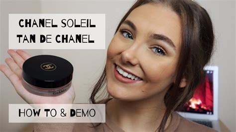 how to use chanel soleil tan|soleil tan de Chanel boots.